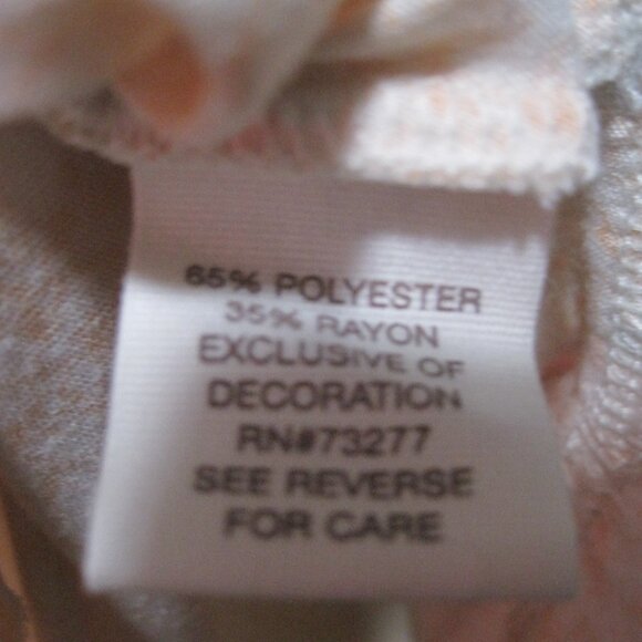 MUDD Adj. Braided Spaghetti Strap Womens Large Halter Tank Top Orange Floral - Picture 8 of 8